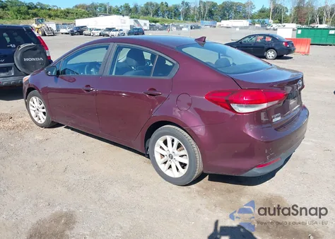 2017 Kia Forte Lx from USA, damaged, VIN 3KPFL4A74HE010098